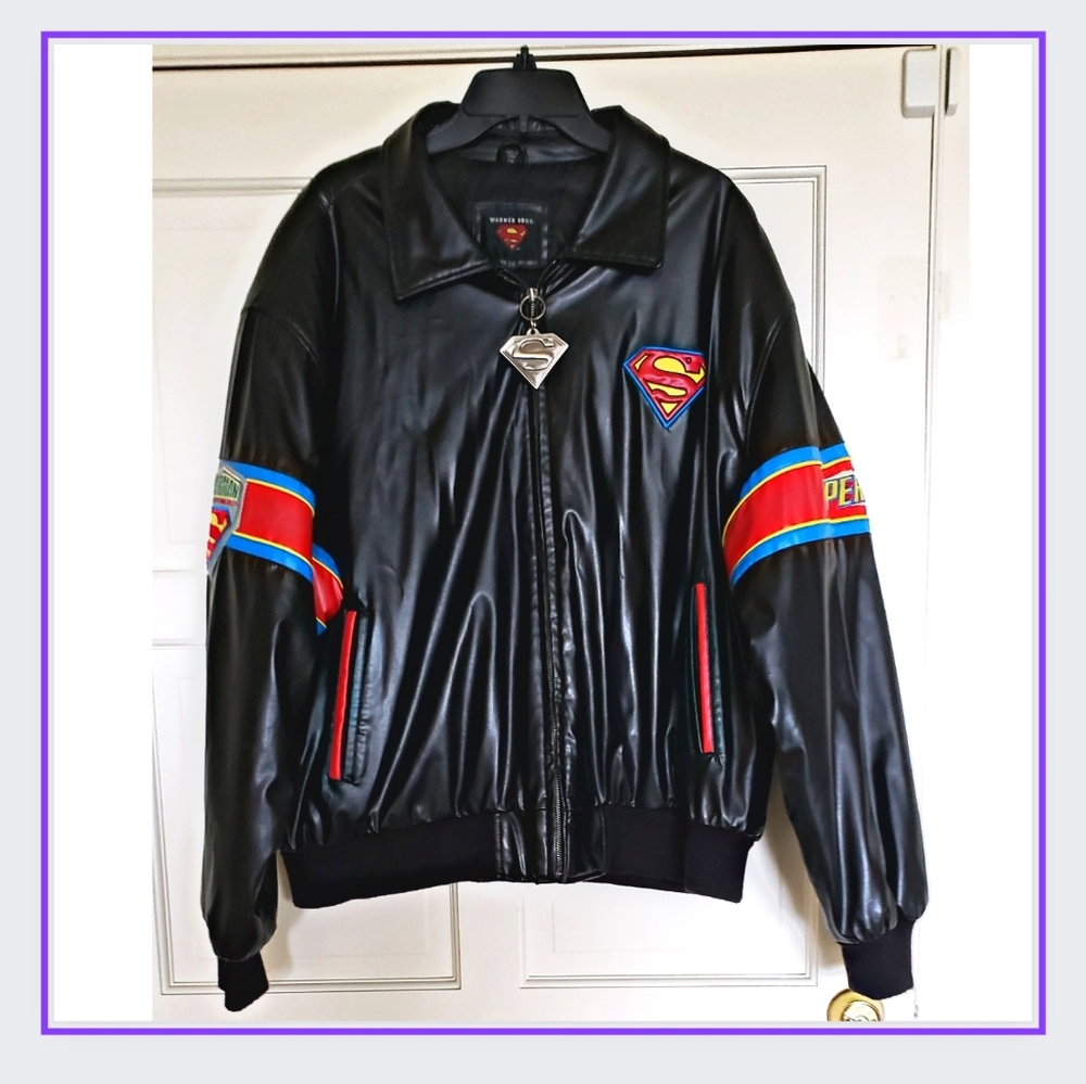 š„VINTAGE SUPERMAN JACKET-FINAL - Picture 2 of 16